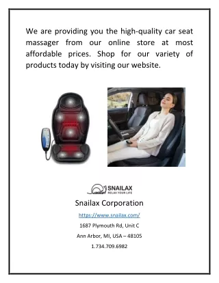 we are providing you the high quality car seat
