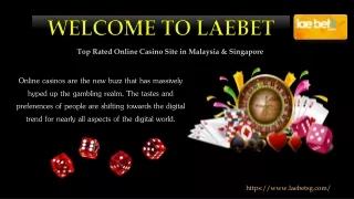 Online casino singapore