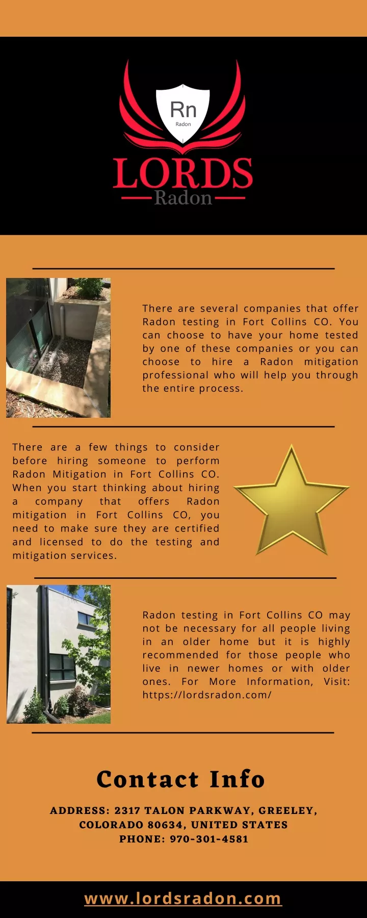 there are several companies that offer radon