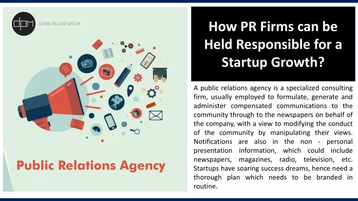 how pr firms can be held responsible
