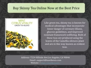 Buy Skinny Tea Online Now at the Best Price