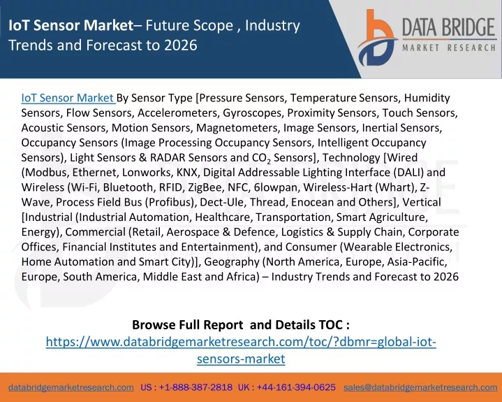 iot sensor market future scope industry trends