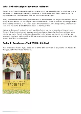 Ideas On Radon Poisoning & Air Purifiers