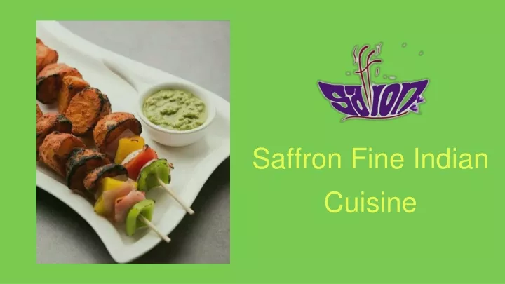 saffron fine indian cuisine
