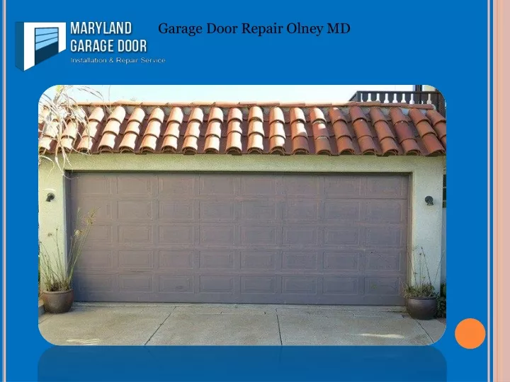 garage door repair olney md