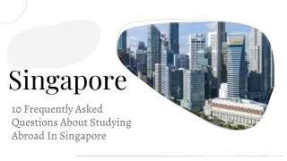 Study Abroad in Singapore