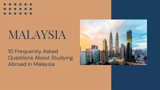 Study Abroad in Malaysia