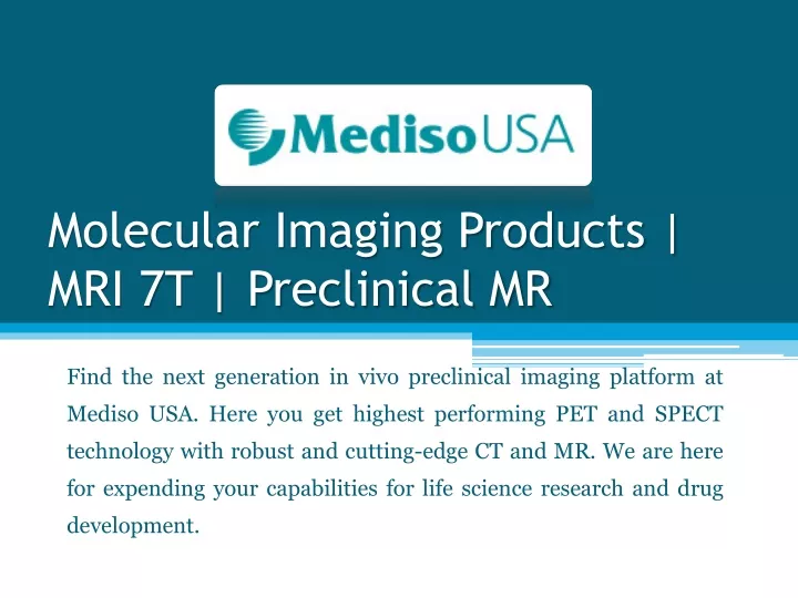 molecular imaging products mri 7t preclinical mr