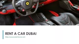 rent a car dubai