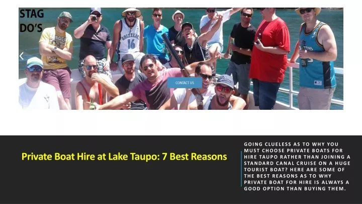 private boat hire at lake taupo 7 best reasons