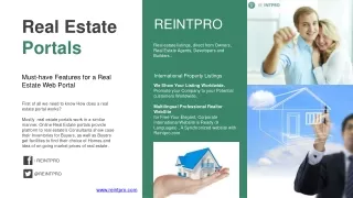 Reintpro Real Estate International Property