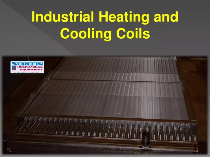 industrial heating and cooling coils