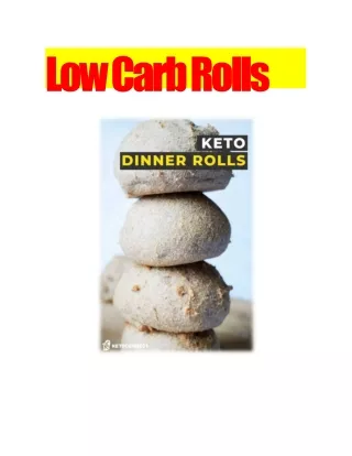 low carb rolls