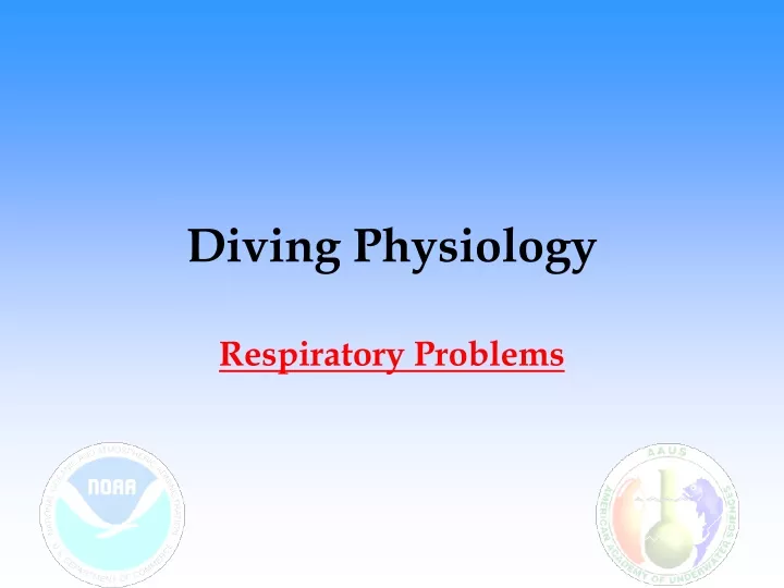 diving physiology