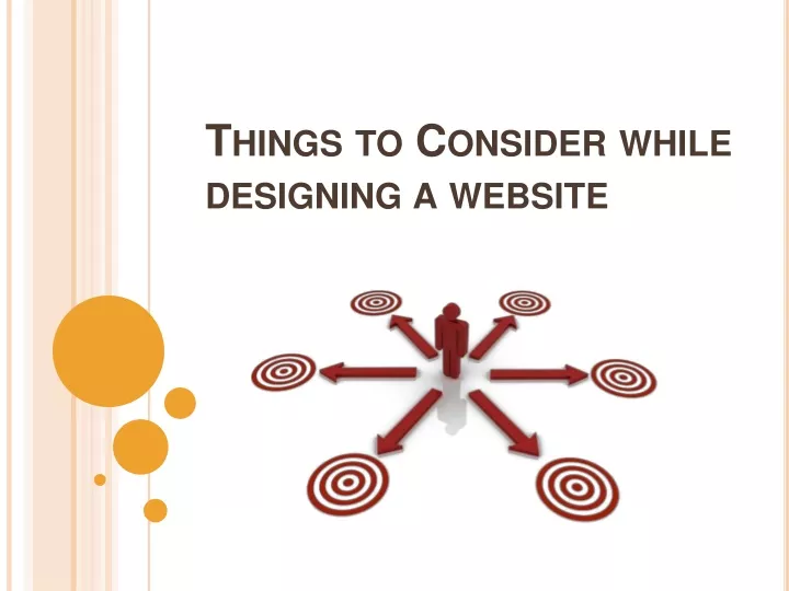 things to consider while designing a website