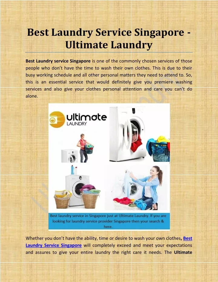 best laundry service singapore ultimate laundry