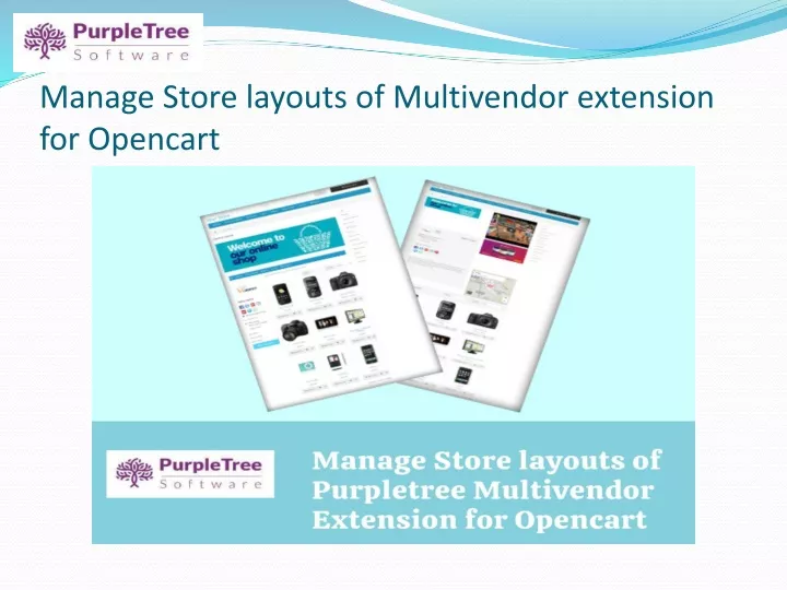manage store layouts of multivendor extension for opencart