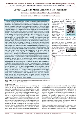 international journal of trend in scientific
