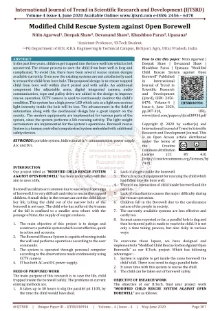 international journal of trend in scientific