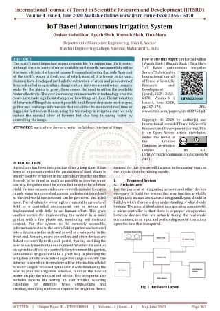 international journal of trend in scientific
