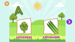 Learn ABC With Vegetables Name | Vegetables Games for Kids