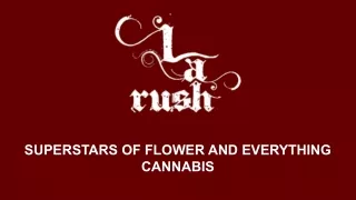 superstars of flower and everything cannabis