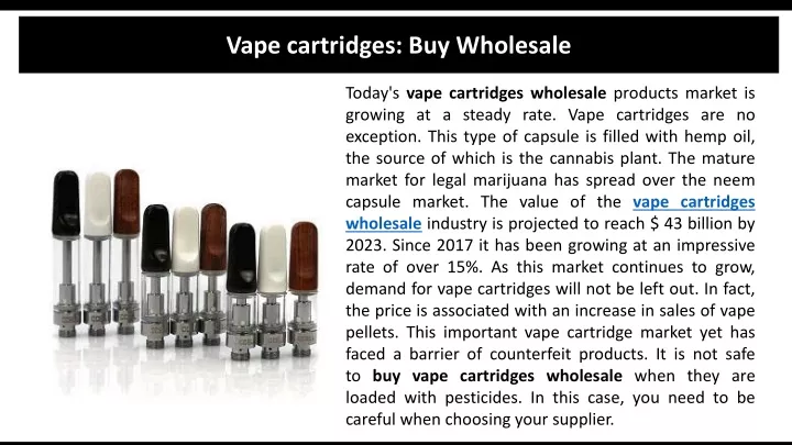 vape cartridges buy wholesale