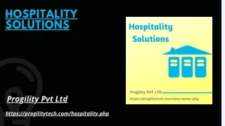 Hospitality Solutions