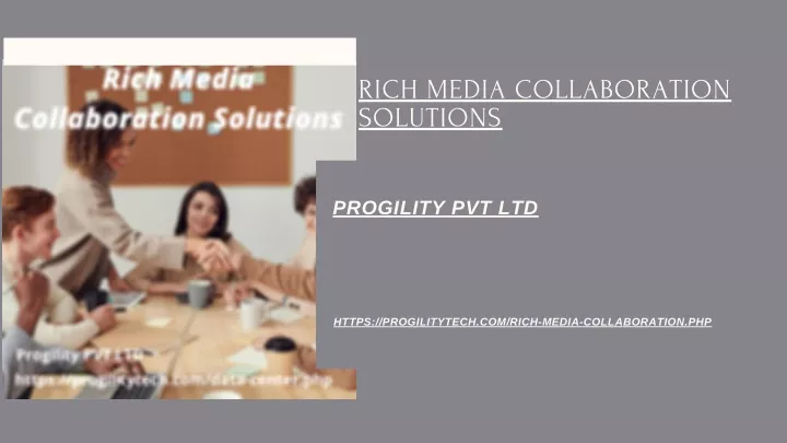 rich media collaboration solutions