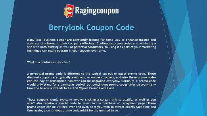berrylook coupon code