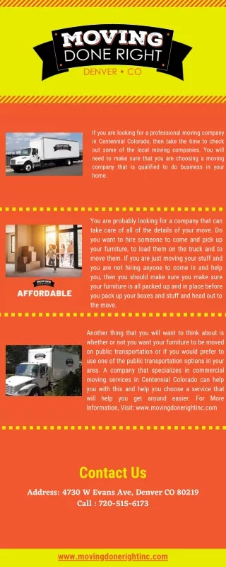 if you are looking for a professional moving