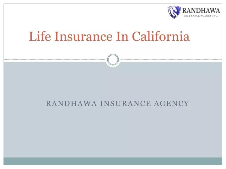 life insurance in california