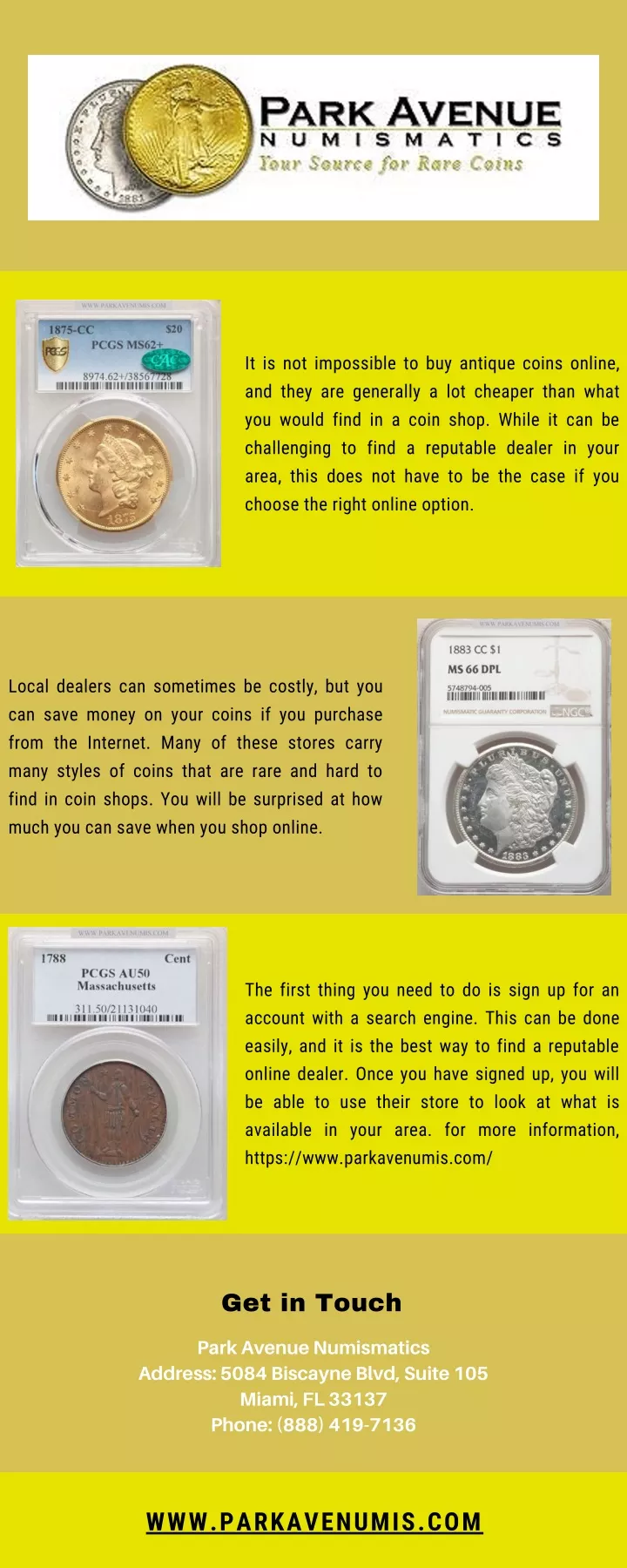 it is not impossible to buy antique coins online