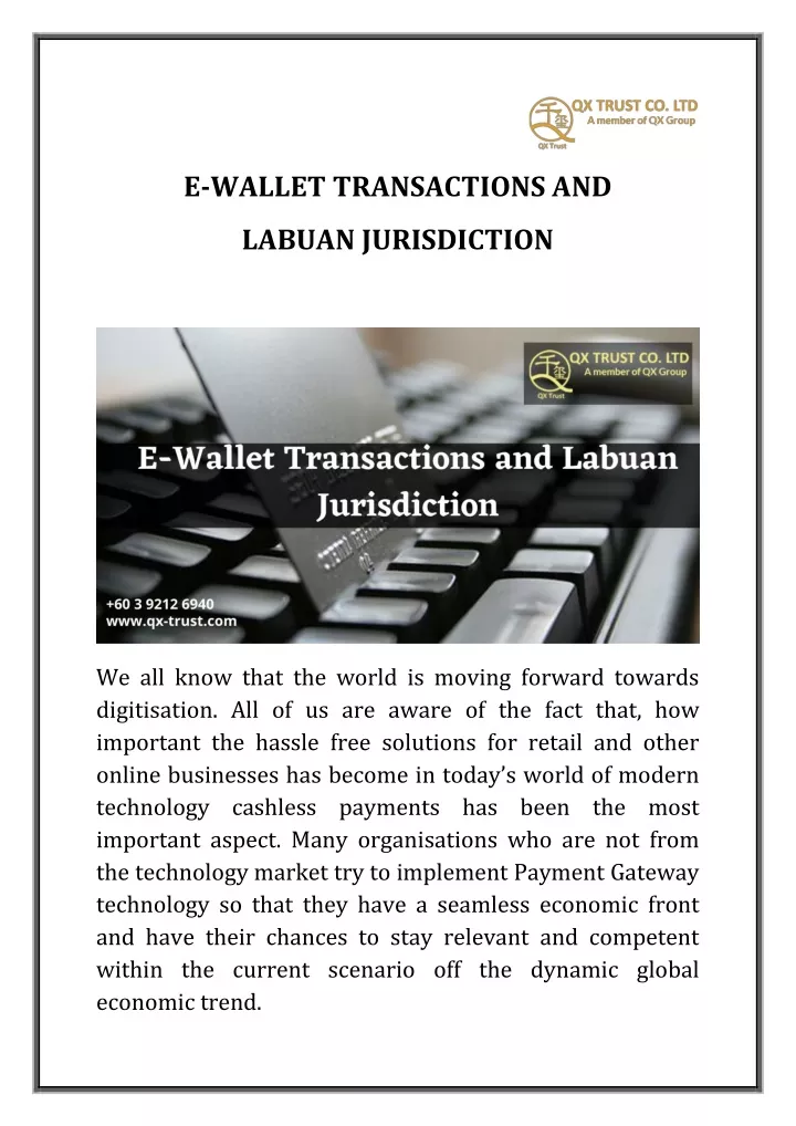 e wallet transactions and