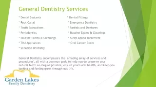 Garden Lakes Family Dentistry