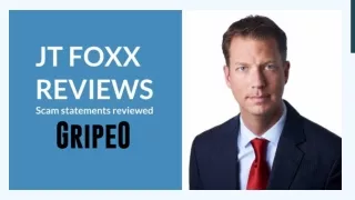 JT Foxx Review - Gripeo