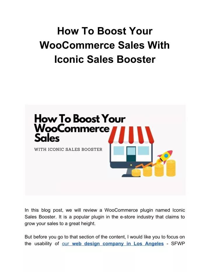 how to boost your woocommerce sales with iconic
