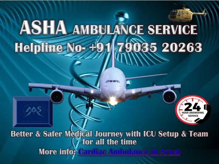 asha ambulance service helpline no 91 79035 20263