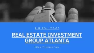 Real Estate investment services Atlanta- Rise Property Group