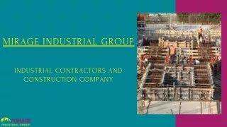 Industrial Contractors and Construction Company