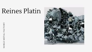 Platin-Spotpreise und Charts - Noble Metal Factory