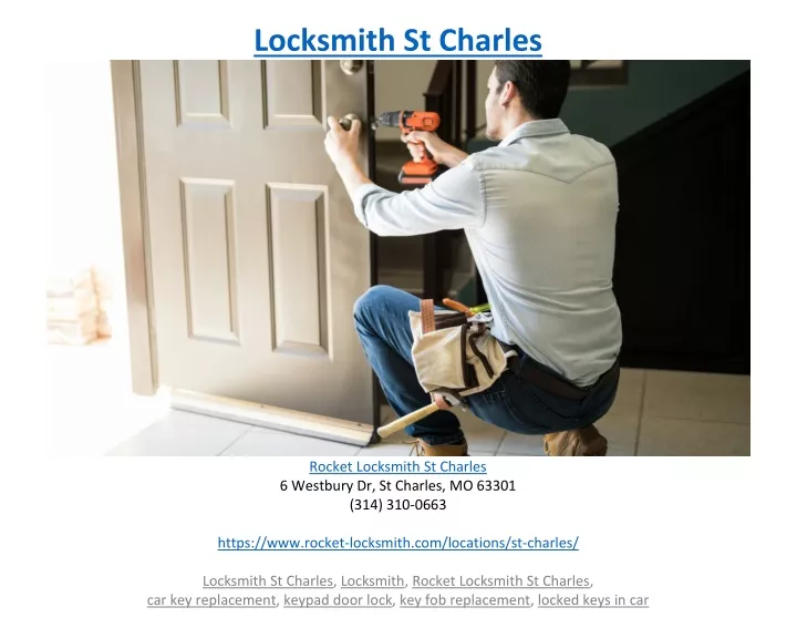 locksmith st charles
