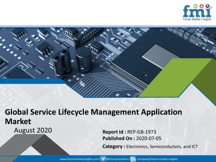 global service lifecycle management application market