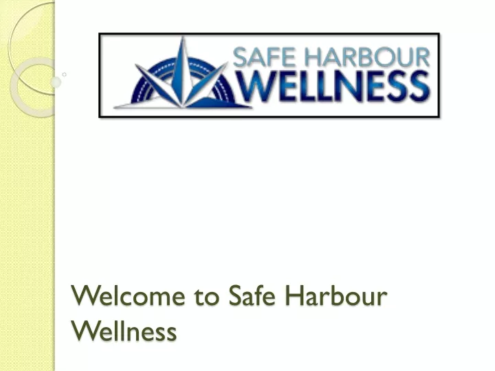 welcome to safe harbour wellness