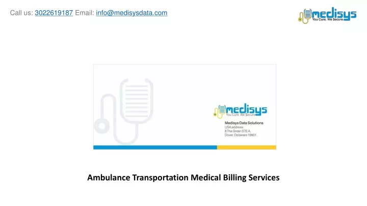 ambulance transportation medical billing services