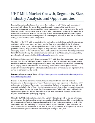 uht milk market growth segments size industry
