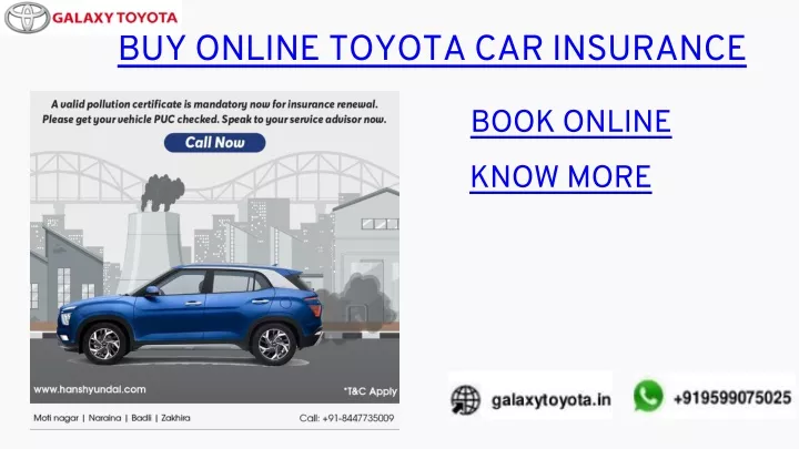 buy online toyota car insurance