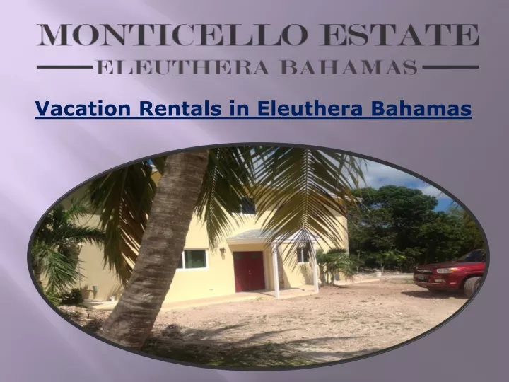 vacation rentals in eleuthera bahamas