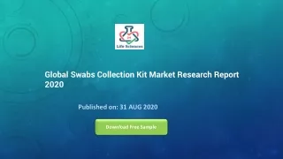 global swabs collection kit market research