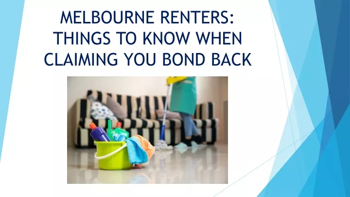 melbourne renters things to know when claiming you bond back